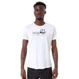 Tshirthane P22372S6895 Bisiklet Yaka Beyaz Erkek T-shirt