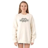 Tshirthane P22422S5533 Ekru Kadın Sweatshirt