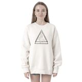 Tshirthane P22542S5051 Princess Mononoke Wolves Beyaz 2ip Kadın Sweatshirt