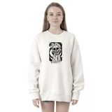 Tshirthane P22602S3617 Rick Me Myself and I Rick Halloween Beyaz 2ip Kadın Sweatshirt