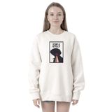 Tshirthane P22739S9724 See You in Space Cowboys Minimalist Anime Poster Beyaz 2ip Kadın Sweatshirt