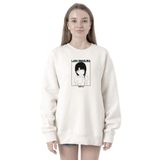 Tshirthane P22796S1549 Serial Experiments Anime Lain Poster Beyaz 2ip Kadın Sweatshirt