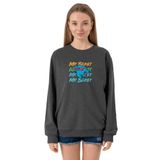 Tshirthane P22848S2272 Füme Kadın Sweatshirt