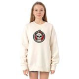 Tshirthane P23200S7517 The Purge the Forever Purge Ekru 2ip Kadın Sweatshirt