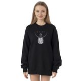 Tshirthane P23990S2661 Siyah Kadın Sweatshirt