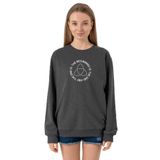 Tshirthane P24082S2153 Füme Kadın Sweatshirt