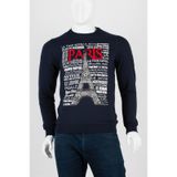 Tshirthane Paris Unisex Pamuklu Slim Fit Sweatshirt