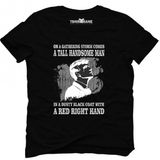 Tshirthane Peaky Blinders Tommy On A Gathering Storm Siyah Erkek T-shirt