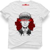 Tshirthane Peaky Blinders Tommy Shelby Beyaz Erkek T-Shirt