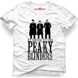 Tshirthane Peaky Blinders Tommy Shelby By Order Of The Peaky Beyaz Erkek T-Shirt - XS