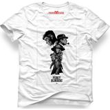 Tshirthane Peaky Blinders Tommy Shelby Cillian Murphy, Helen Mccrory, Sam Neill Beyaz Erkek T-Shirt - XS
