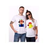 Tshirthane Pokemon Pikachu Sevgili Kombinleri Tshirt Kombini