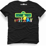 Tshirthane Porsche Siyah Erkek T-Shirt - XL