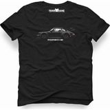 Tshirthane Porsche Siyah Erkek T-Shirt