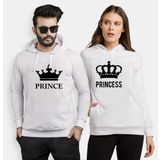 Tshirthane Prince Princess 2'li Sevgili Sweatshirt
