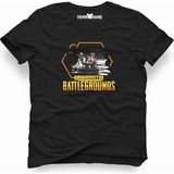Tshirthane Pubg Battleground Siyah Erkek T-Shirt - XS
