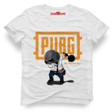 Tshirthane Pubg Dap Beyaz Erkek T-shirt
