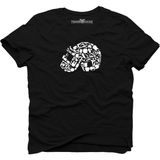 Tshirthane Pubg Kask Level 3 Helmet Siyah Erkek T-Shirt