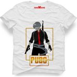 Tshirthane Pubg Man Erkek T-Shirt - L - Beyaz