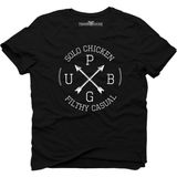 Tshirthane Pubg Solo Filthy Casual Siyah Erkek T-Shirt - M