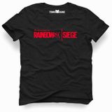 Tshirthane Rainbow 6 Siege Siyah Erkek T-shirt