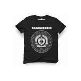 Tshirthane Rammstein Rock Metal Müzik Baskılı Erkek t-shirt