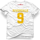 Tshirthane Riverdale 9 Nine Beyaz Erkek T-Shirt