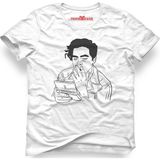 Tshirthane Riverdale Cole Sprouse Playing Beyaz Erkek T-Shirt