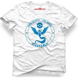 Tshirthane Riverdale Team Mystic Pokemon Go Beyaz Erkek T-Shirt - XS