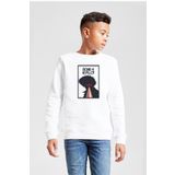 Tshirthane See You In Space Cowboys Minimalist Anime Poster Beyaz Çocuk 2ip Sweatshirt P22758S2258, 13-14 Yaş
