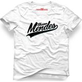 Tshirthane Shawn Mendes Logo Beyaz Erkek T-Shirt - XS