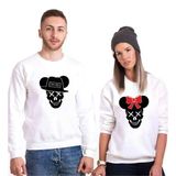 Tshirthane Skull Mause Sevgili Kombinleri Sweatshirt Kombini, Erkek, XL-Tek Ürün Fiyatıdır, Kombin Yapmak İçin En Az 2 Adet Sepete Ekleyiniz