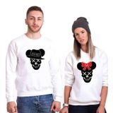 Tshirthane Skull Mause Sevgili Kombinleri Sweatshirt Kombini, Kadın, M-Tek Ürün Fiyatıdır, Kombin Yapmak İçin En Az 2 Adet Sepete Ekleyiniz