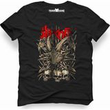 Tshirthane Slipknot Cover Skull Siyah Erkek T-shirt