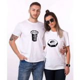 Tshirthane Somun Vida 2'li Sevgili T-shirt