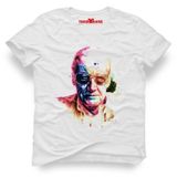 Tshirthane Stan Lee Marvel Color Beyaz Erkek T-shirt