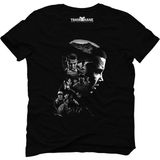 Tshirthane Stranger Things 11 Eleven Millie Bobby Brown Siyah Erkek T-Shirt - XL