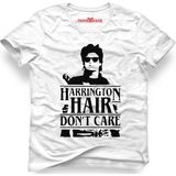 Tshirthane Stranger Things Steve Harrington Hair Dont Care Beyaz Erkek T-Shirt