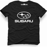 Tshirthane Subaru Logo Siyah Erkek T-Shirt - M