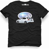Tshirthane Subaru Wrx Siyah Erkek T-Shirt - L
