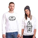 Tshirthane Tatlı Kahve Sevgili Kombinleri Sweatshirt Kombini, Erkek, M-Tek Ürün Fiyatıdır, Kombin Yapmak İçin En Az 2 Adet Sepete Ekleyiniz