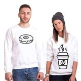 Tshirthane Tatlı Kahve Sevgili Kombinleri Sweatshirt Kombini, Erkek, XS-Tek Ürün Fiyatıdır, Kombin Yapmak İçin En Az 2 Adet Sepete Ekleyiniz