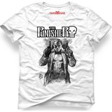 Tshirthane The Punisher Frank Castle Beyaz Erkek T-Shirt - M