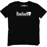 Tshirthane The Punisher Logo1 Siyah Erkek T-Shirt - M