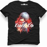 Tshirthane Tokyo Ghoul Kaneki Siyah Erkek T-Shirt - XL