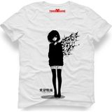 Tshirthane Tokyo Ghoul Touks Kirihima Beyaz Erkek T-shirt