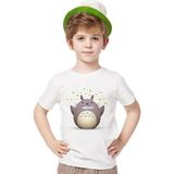Tshirthane Totoro Erkek Çocuk T-Shirt - 5 - 6 Yaş - Beyaz