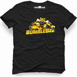 Tshirthane Transformers Bumblebee Christmas 2018 Siyah Erkek T-shirt