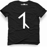 Tshirthane Türk Boyları Afşar Avşar Siyah Erkek T-Shirt - XL