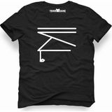 Tshirthane Türk Boyları Alkaevli Siyah Erkek T-Shirt - XL